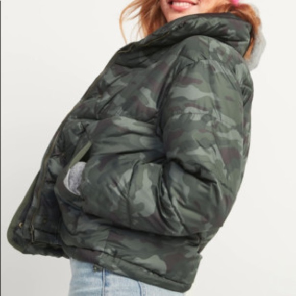 Old Navy Jackets & Blazers - Camo Puffer Jacket Old Navy Women’s medium